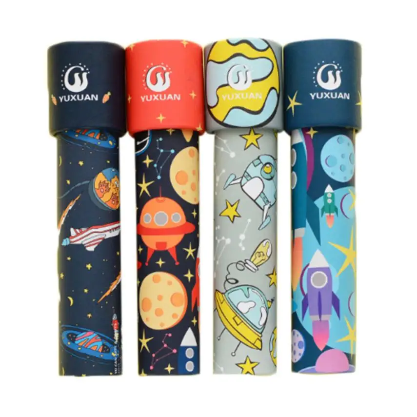Rotating Kaleidoscope Rotation Fancy World Baby Toy Kids Autism Kid interesting toy for Children Gift Cherryb