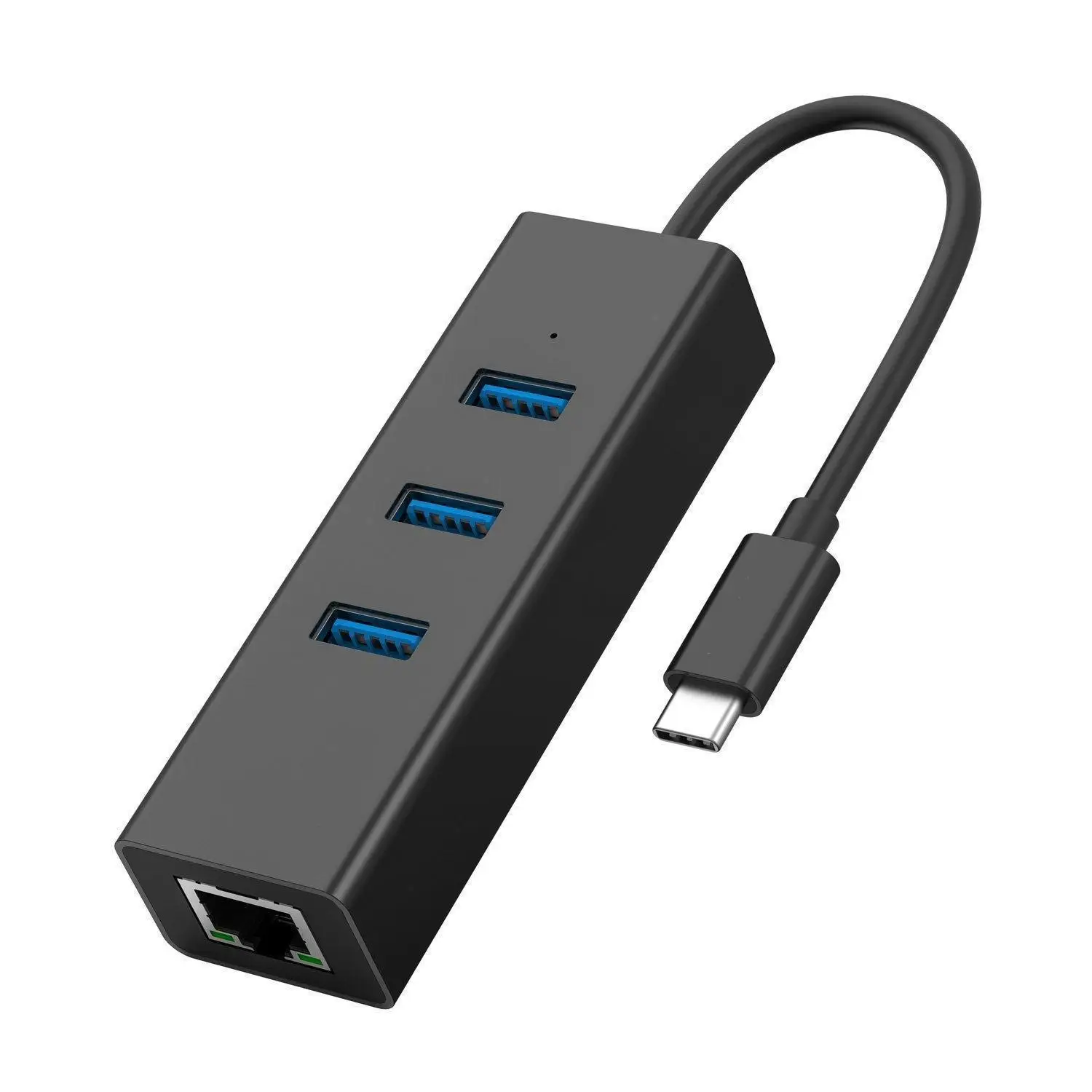 Адаптер с разъемом типа C для Rj45 Lan гигабитный Ethernet usb разветвитель концентратор 3 0