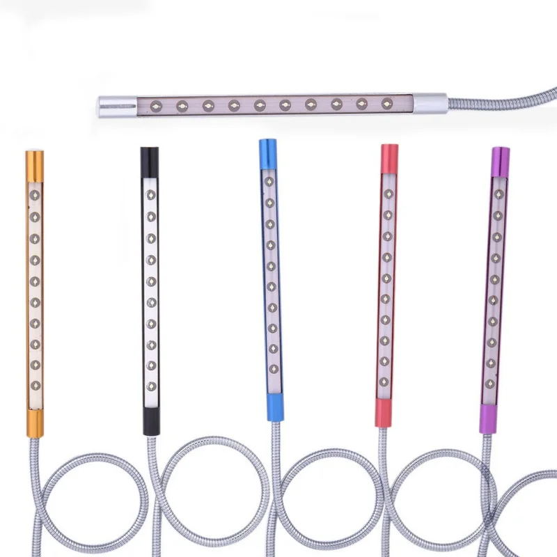 

Colorful USB Notebook Light Eye Protection Lamp with Touch Switch LED Lights USB Gadgets Mini Night Light for Laptop Computer PC