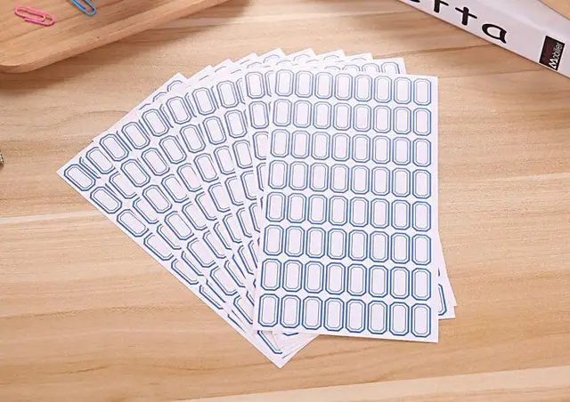 Writable Sticker Blank Index Label Sticker Sets for Office Supplies 1 ...