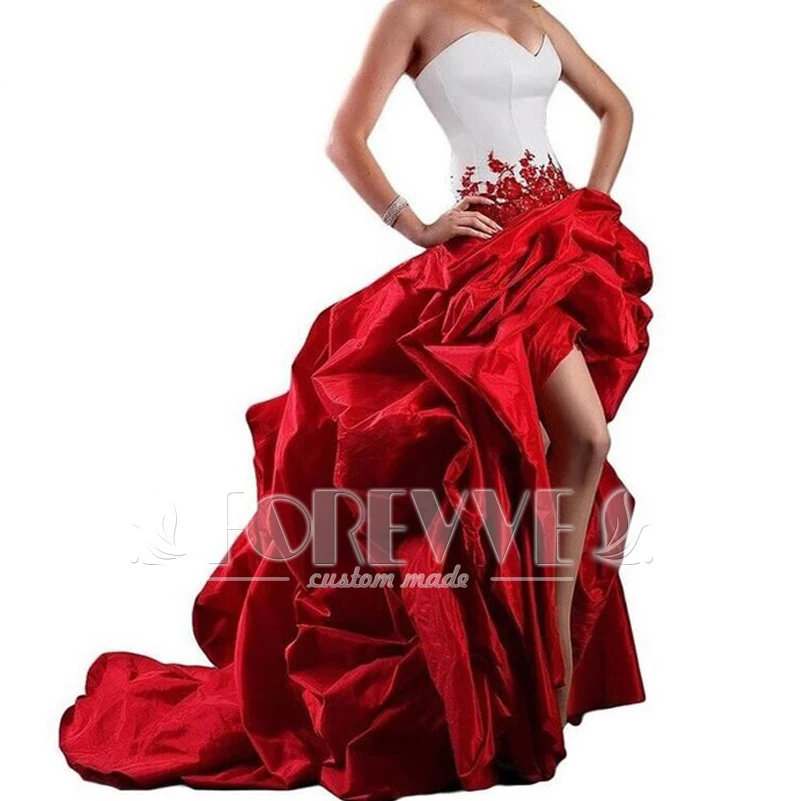 Hi-Lo бордовый милое платье для выпускного вечера длинное Abendkleider аппликации оборки Многоуровневое торжественное платье вечернее платье Robe De Soiree