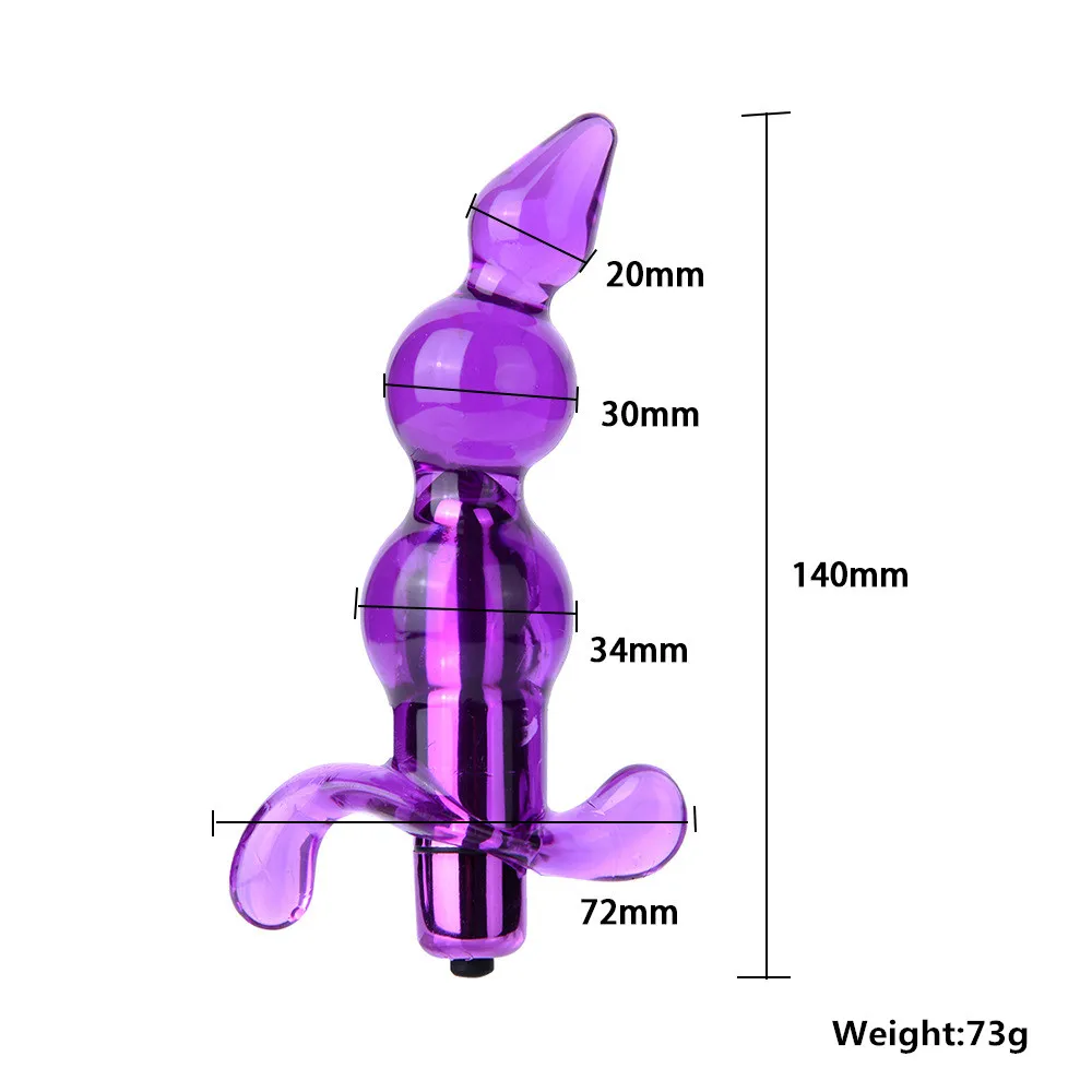 Anal Beads Vibrator Butt Plug Vagina G Spot Dildo Stimulator Prostate Massage Adult Anal Sex Toys for Women Men Gay Masturbator (12)