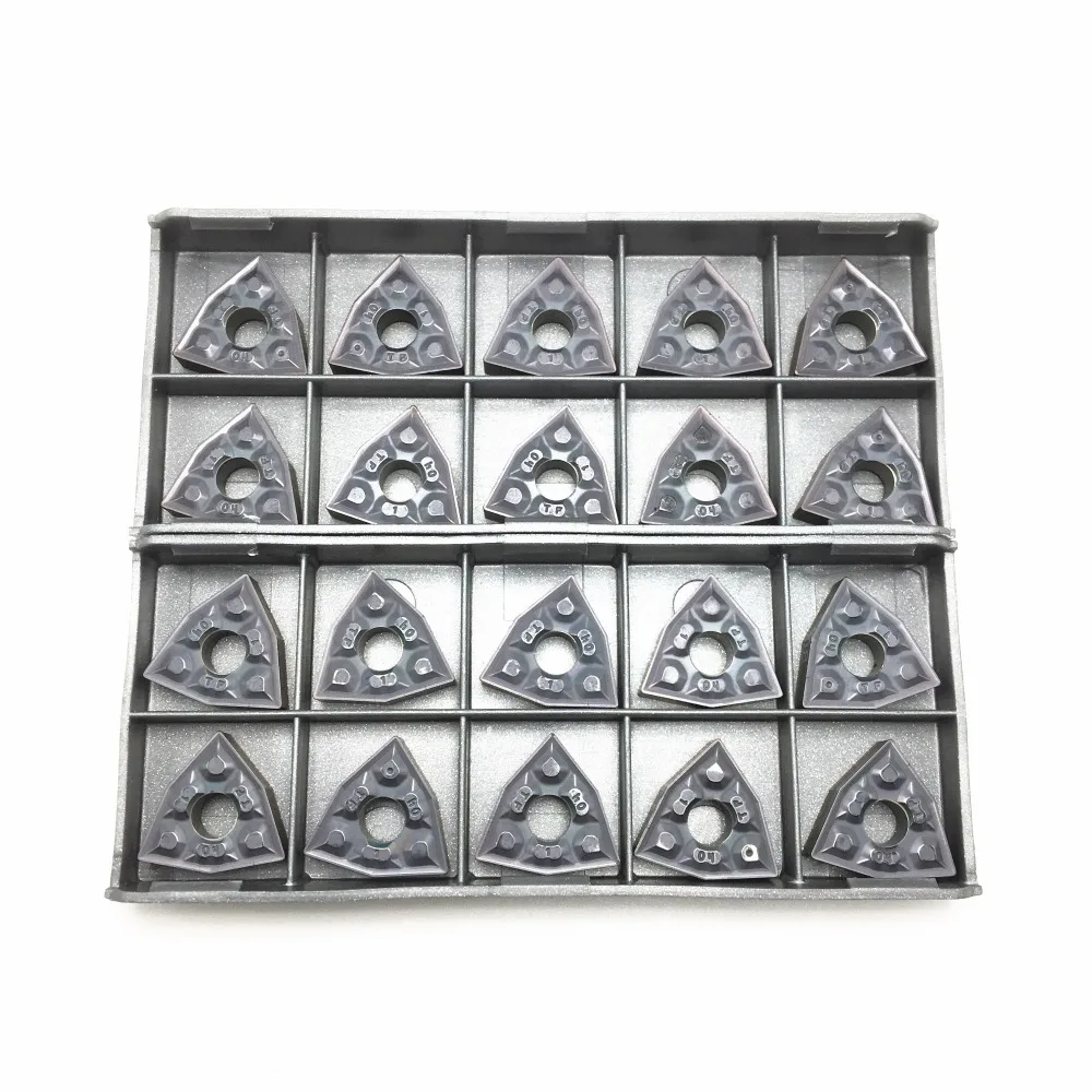 

Iscar Lathe tool WNMG080404 IC907/908 high quality triangle finishing metal turning tool carbide blade Tokarnyy turning blade