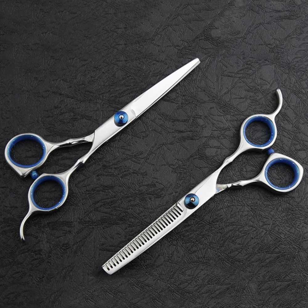 6 дюймов Парикмахерские ножницы для домашних животных для стрижки волос истончающие Инструменты для укладки Профессиональные парикмахерские инструменты для груминга