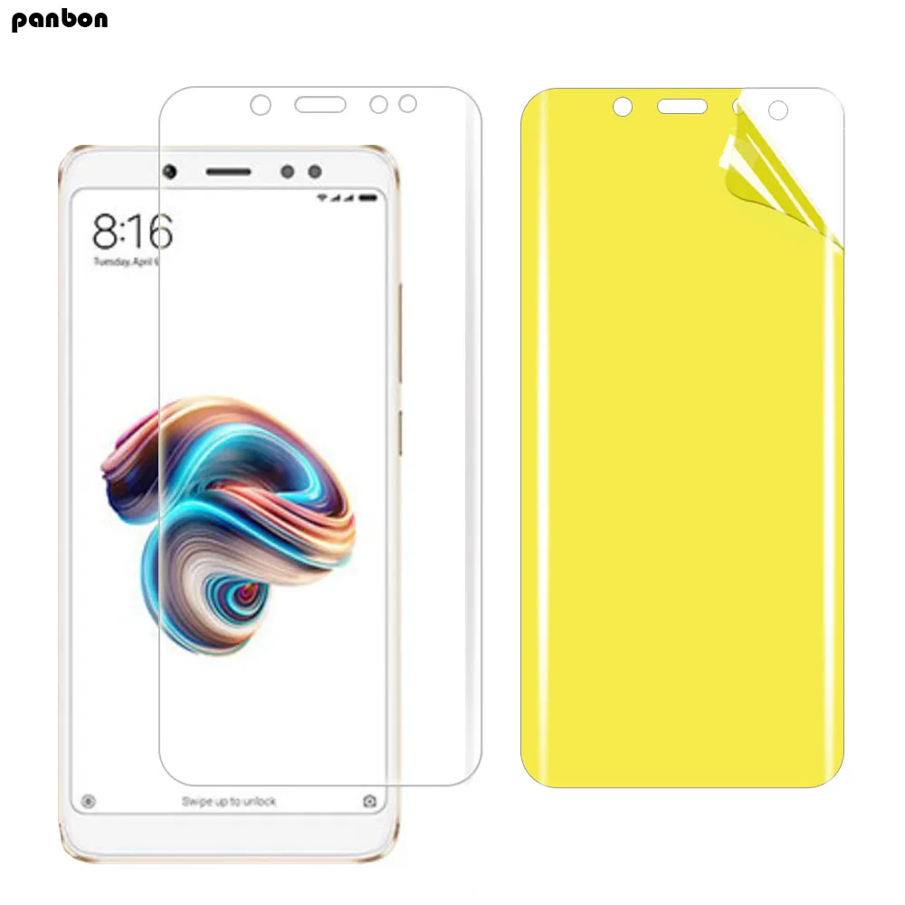 

3D screen protector for xiaomi Redmi note 7 6 5 Pro 5A Prime y1 lite hydrogel film Screen guard gel protective film