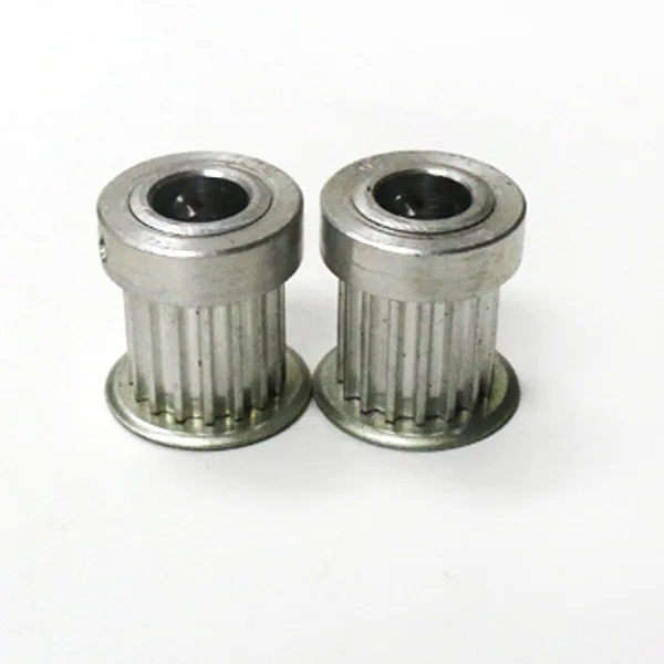 For Tajima Computer Embroidery Machine Parts Pulley Fixed Wheel Shaft 16 TOOTH Gear 15 AXIS 2.0cm