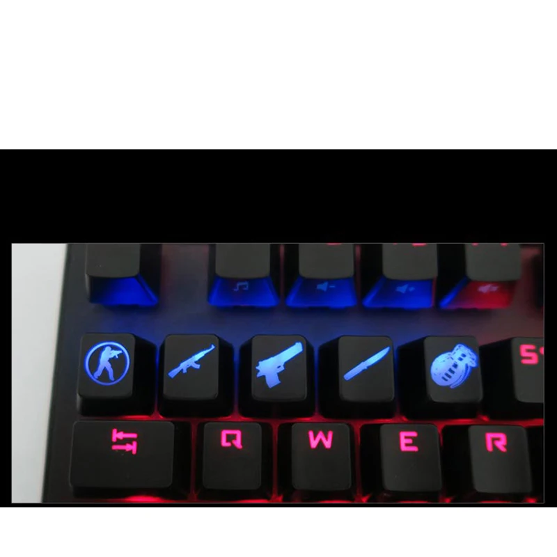 SIANCS DIY CS GO Gaming keycaps Key Button CSGO key caps game keycap Game Accessories Mercy ABS Cap for Mechanical keyboard