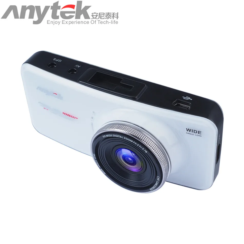 Hot Original Anytek AT66A Car Camera DVR Recorder full HD Novatek 96650 Black Box 170 Degree 6G Lens Super Night Vision Dash Cam