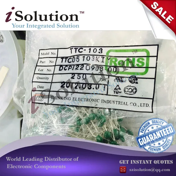 

New and original 100PCS TTC-103 10K NTC thermistor