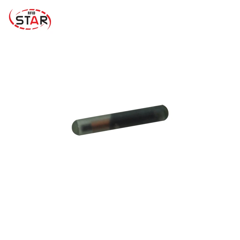 

20PCS/Lot ISO11784/785 1.4*8mm 134.2KHz FDX-B Animal RFID animal microchip for Animal Identification