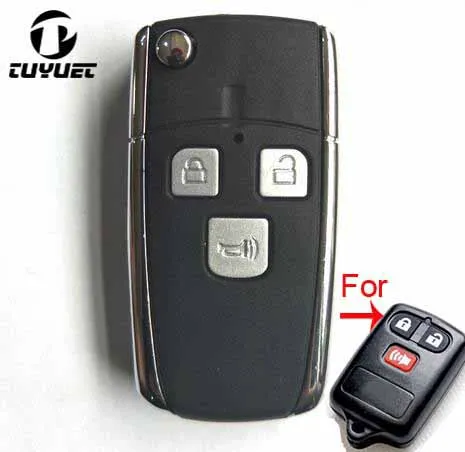 BYD Modified key case 3 Buttons  (4)-2
