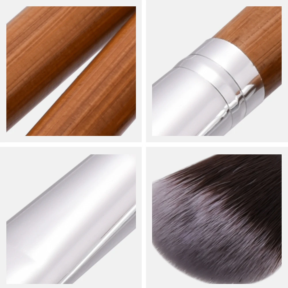 11Pcs Blending Pencil Foundation Eye Sshadow Makeup Brushes Eyeliner Brush (4)