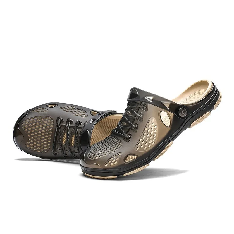 Мужская водонепроницаемая обувь; дышащие пляжные кроссовки; уличные летние сандалии; дышащая обувь; Легкие пляжные спортивные сандалии; обувь для плавания