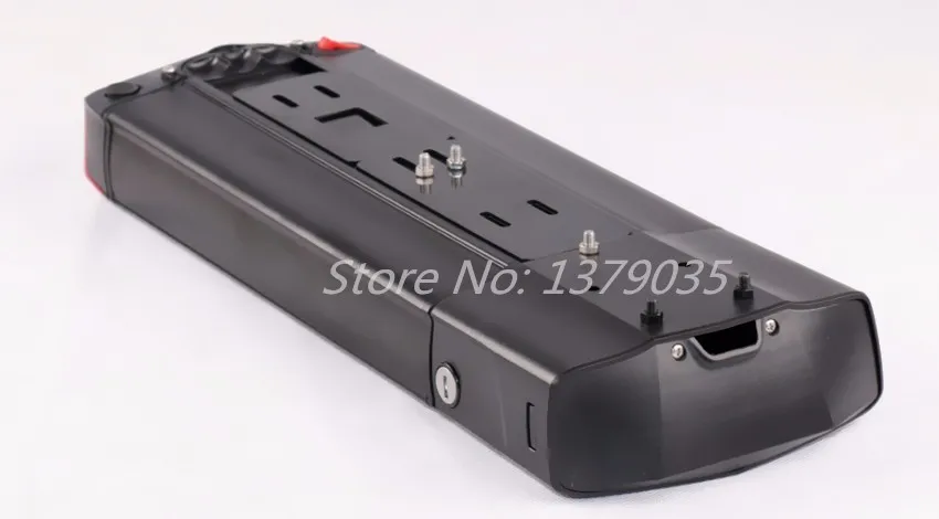 Discount EU US No taxes 36v 15ah rear rack battery pack electric bike lithium battery e-bike battery + Charger 2