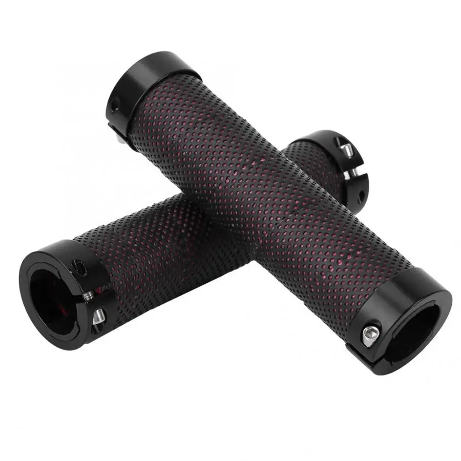 1 Pair Bicycle Grips Soft Anti-Shock Non-slip Sponge Bicycle Handle Grip Mountain Bike Handlebar Grip Bicycle Parts