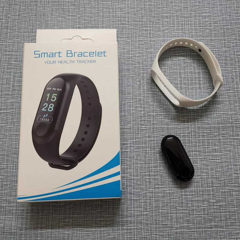 Силиконовый ремешок 100% оригинальный браслет для smart band M3 PLUS силиконовый пищевой