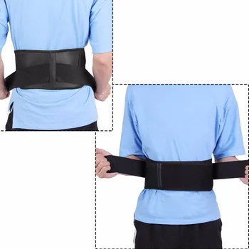 

Lumbar Support Pain Massager Infrared Magnetic Back Brace Self-heating Massage Therapy Waist Belt Adjustable Posture Belt