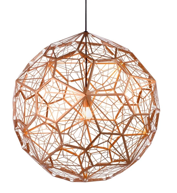 Post-Modern Craft Cord Pendant Light Hollow Stainless Steel Ball Pendant Lamp E27 Fixture Cafe Bar Loft Vintage Luminarias Deco lantern pendant light