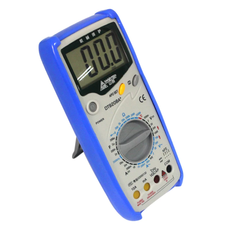 DT9208A+ Digital LCD Multimeter Meter Current ACDC Voltage Resistance Capacitance Frequency Temperature Tester Detection (3)