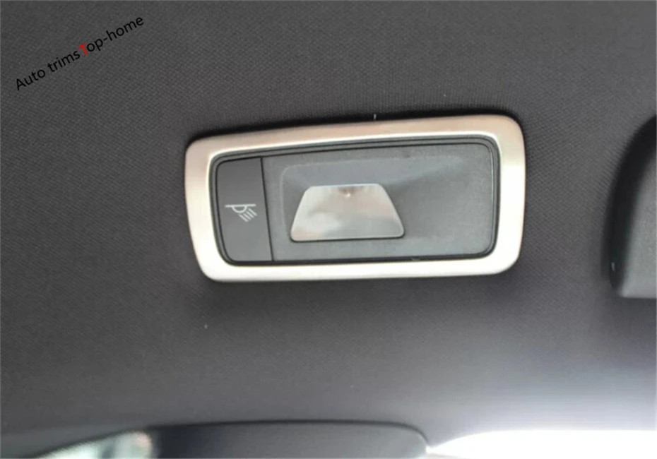 

Yimaautotrims Roof Upper Reading Lamp Lights Cover Trim 3 Pcs Fit For Porsche Macan 2014 - 2019 / ABS Interior Mouldings
