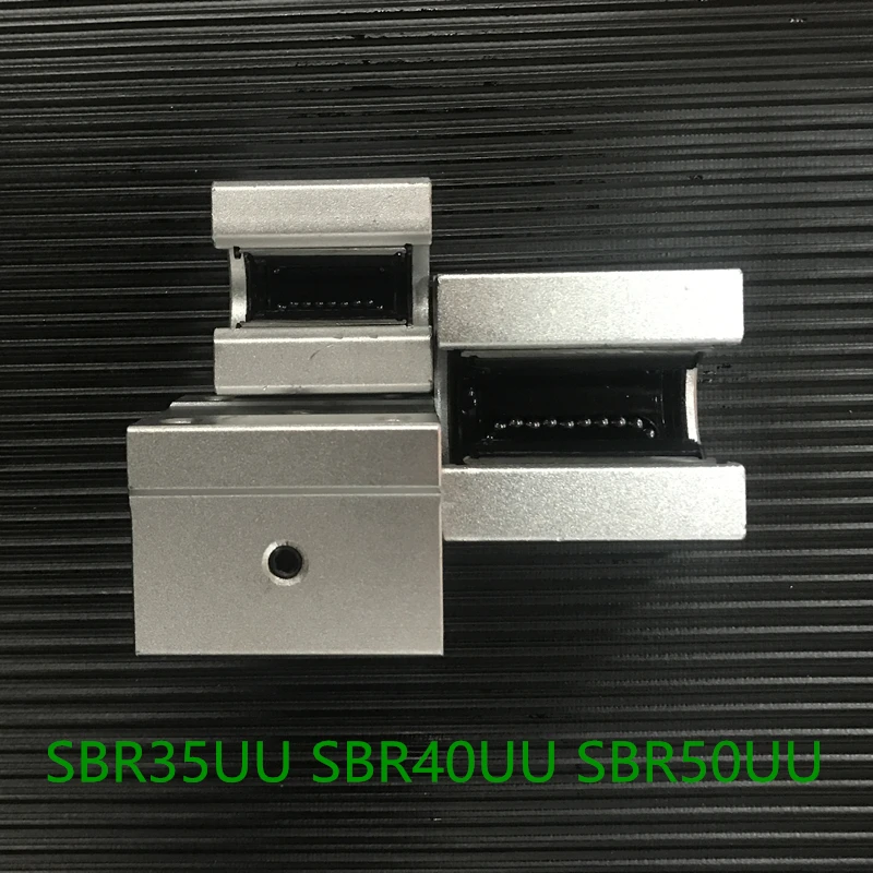 

Free Shipping Sbr35uu Sbr40uu Sbr50uu Linear Motion Ball Bearing Slide Block Match Use Sbr35 35mm Linear Guide Rail