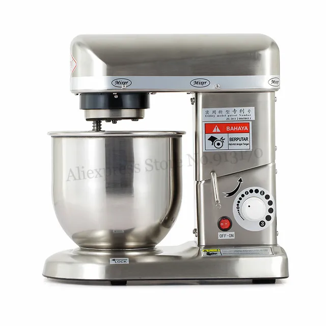 Stainless Steel Kitchen Aid Mixer Professional Electric Stand Dough Stainless Steel Kitchen Aid Mixer Professional Electric Stand Dough 220v 240v 500w 10l