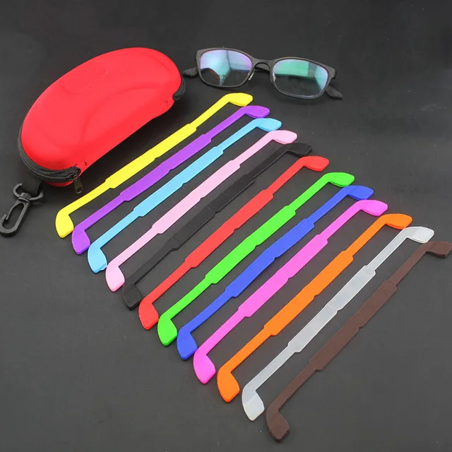 20Pcs/Lot Super Soft Silicone Elastic Glasses Antiskid Rope Eyeglasses