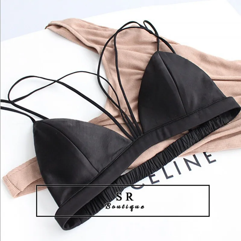 2017      Sexy   Bralette  Push Up         