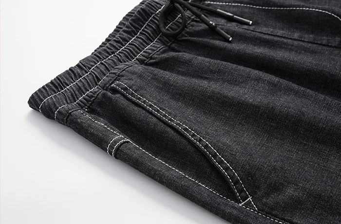 Enjeolon, новая мода, мужские джинсы, спортивные штаны, джинсы для мужчин, крутая модная мужская одежда, черные, синие, повседневные джинсы для мужчин K6626