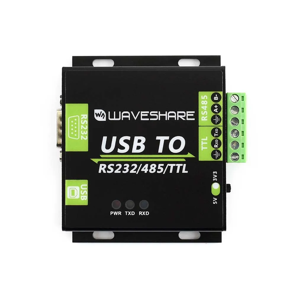 Waveshare USB к RS232/485/TTL преобразователь интерфейса промышленная
