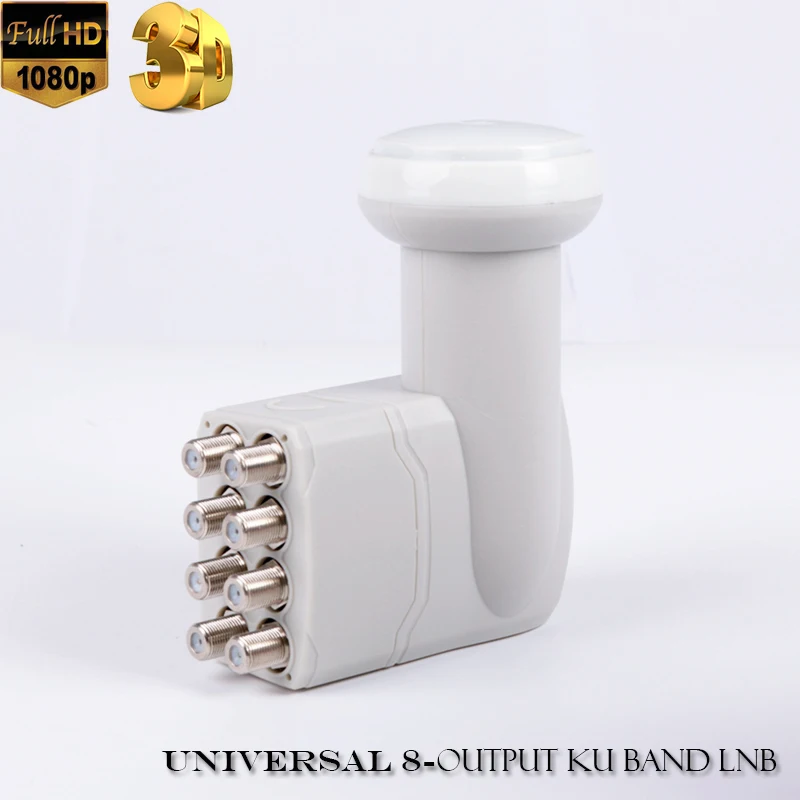 

Universal 8 output LNB full hd digital universal ku band 8 output lnb high quality original for satellite tv DVBS2 8 output lnb