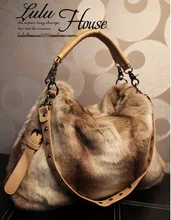 Women Bag 2016 European And American Quality Faux Fur Zipper Bag Women Handbags Brand Shoulder Women Messenger Bags