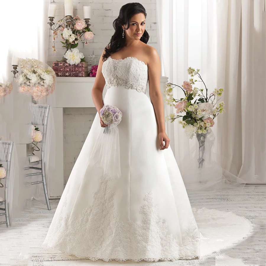 Vintage Taille Empire Maternité Formelle Robes De Mariée