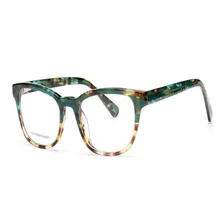 MONGOTEN унисекс Мода Ретро ацетат полного обода прогрессивные мульти-фокусные линзы очки для дальнозоркости далеко очки для чтения