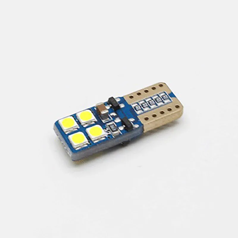 DC12V/ 24V Универсальный 8W T10 3030 8SMD светодиодный зазор огни для чтения инструмент
