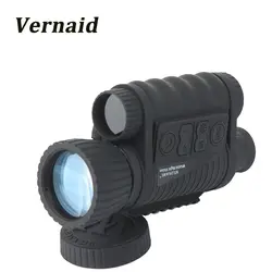 Бинокль ночного видения с цифровой камеры 6x50 мм 5mp HD Охота инфракрасный 850nm ночного видения телескоп натуральную