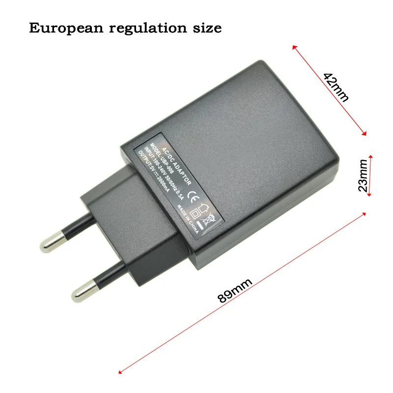 Универсальное зарядное устройство USB, настенное, для путешествий, для мобильных телефонов, зарядное устройство мобильного телефона, блок питания AC/DC 2А, быстрая зарядка для iPhone, iPad, Samsung, планшета, ПК, Wi-Fi