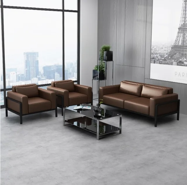 Us 3850 0 Office Waiting Room Sofa Set Lobby Low Back With Cushion Club Chair In Sofas From Furniture On Aliexpress