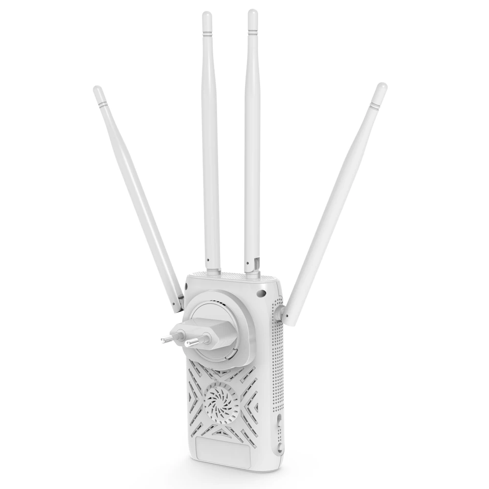 Wavlink Full Gigabit 1200Mbps Repeater Mở Rộng/Khuếch Đại/Router/Điểm Truy Cập Không Dây Băng Tần Kép 2.4G/5G 4x5dBi Ăng Ten