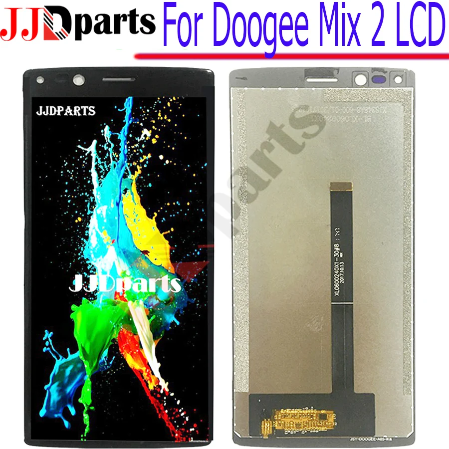 

For Doogee Mix 2 LCD Display and Touch Screen Replacement Mobile Phone Accessories +Tools +Adhesive For Doogee Mix2 LCD Screen