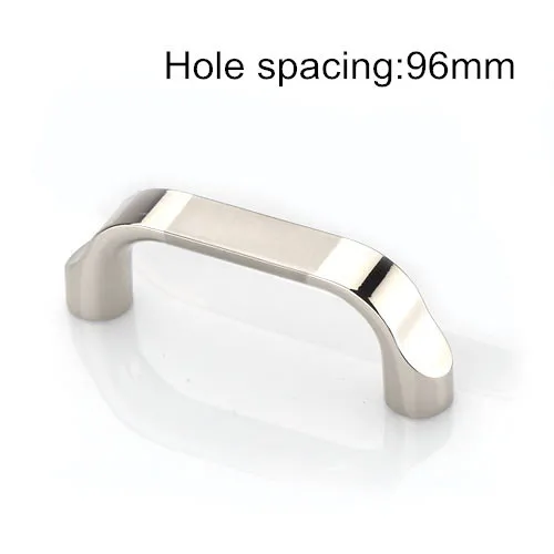 Chrome Finish Cabinet Handles Cupboard Pulls Bar Kitchen Drawer Pull Furniture 96/128/160mm Hole Spacing | Обустройство дома