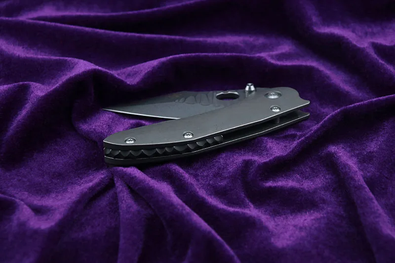 Складной нож LEMIFSHE Stitch Flipper s35vn тактический Клинок с титановой ручкой для охоты