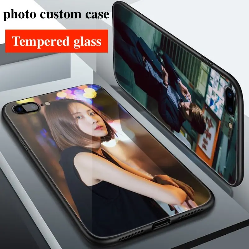 Стеклянный чехол для iPhone 12 Mini 11 Pro 7 8 plus XR XS MAX X Samsung galaxy s8 s9 s10 s20 FE Note 20 9 10 Ultra|Бамперы|