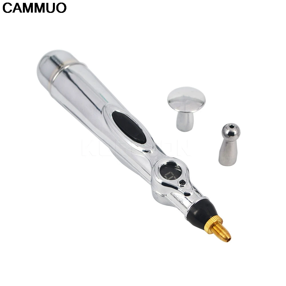 Electronic acupuncture pen Electric meridians Laser Acupuncture machine Magnet Therapy instrument Meridian Energy Pen massager