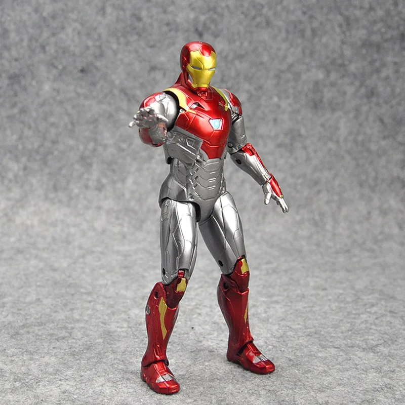 Marvel The Avenger Figure Iron Man Mark XLVII MK47 Action Figure Collectible Model Toy 18cm marvel comics iron man statue