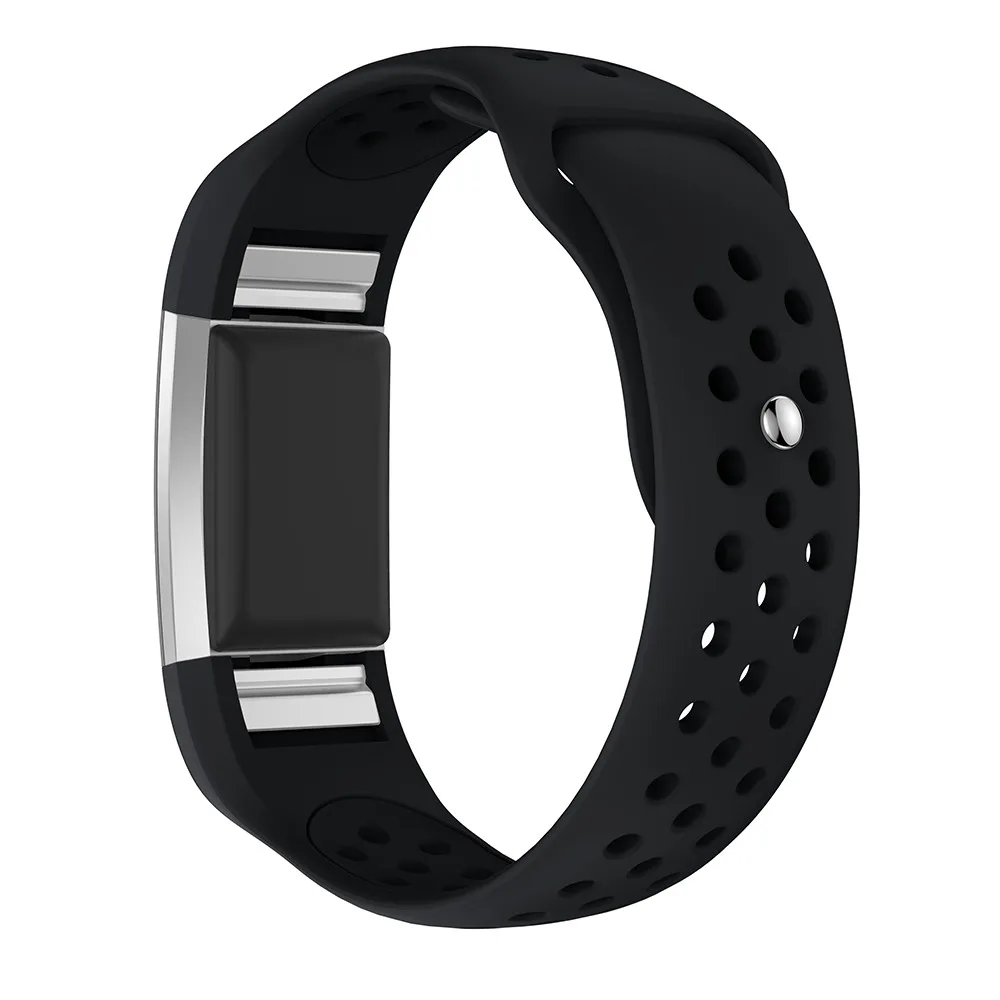 Силиконовый ремешок для часов или Смарт часы Fitbit Charge 2 модный цветной спортивный