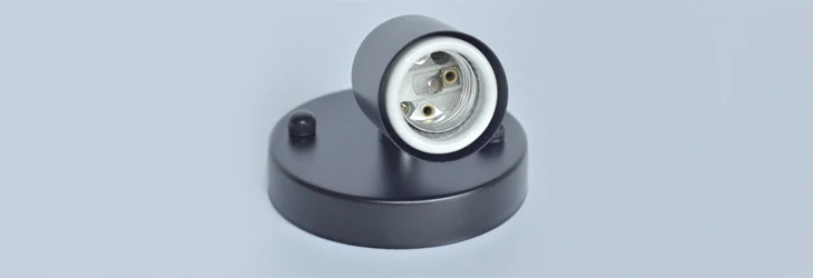Modern minimalist 1 lights art loft ceiling lamp holder wall Kitchen E27 ceramic lighting Fixture for living room