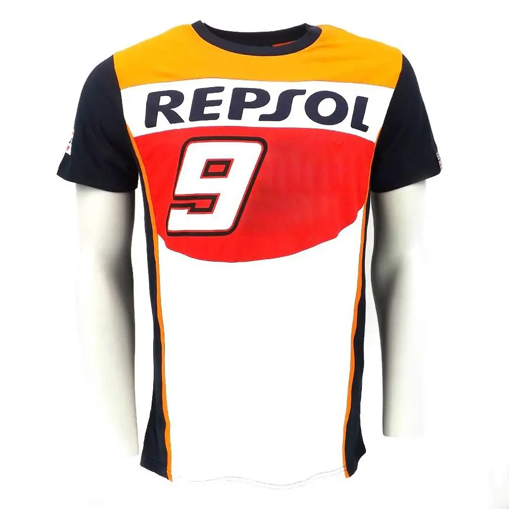

Motorcycle Dirt Bike Summer T-Shirt REPSOL Motocross Motorbike Riding Racing T-Shirt