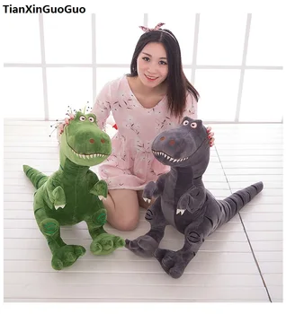 

large 80cm lovely cartoon dinosaur plush toy soft doll throw pillow birthday gift s0018