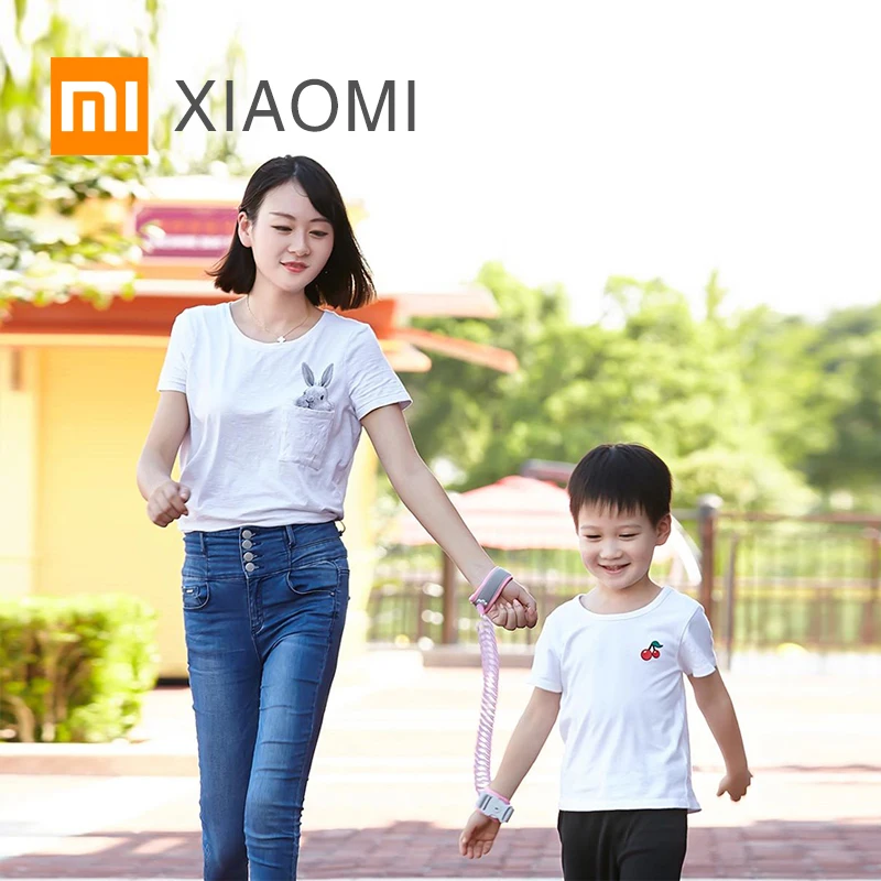 XIAOMI MIJIA ZHIXING ребенка тяги браслет противодействие поясом для маленькой девочки ясельного возраста с безопасный и удобный регулируемый Поводок Веревка